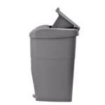 Alpine Industries 19 qt. Gray Step-On Waste Basket & Sanitary Napkin Receptacle thumbnail 7