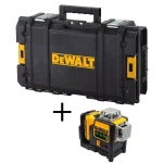 DEWALT 12V MAX Lithium-Ion 3-Beam 360-Degree Green Laser Level Kit with TOUGHSYSTEM 22 in. Tool Box thumbnail 1
