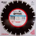 Quasar Speed Kut 200 Silver 14 in. Segmented Diamond Blade for Asphalt and New Concrete thumbnail 3