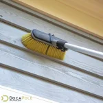 DocaPole Medium Bristle Deck Brush with 5-12 ft. Telescopic Extension Pole thumbnail 5