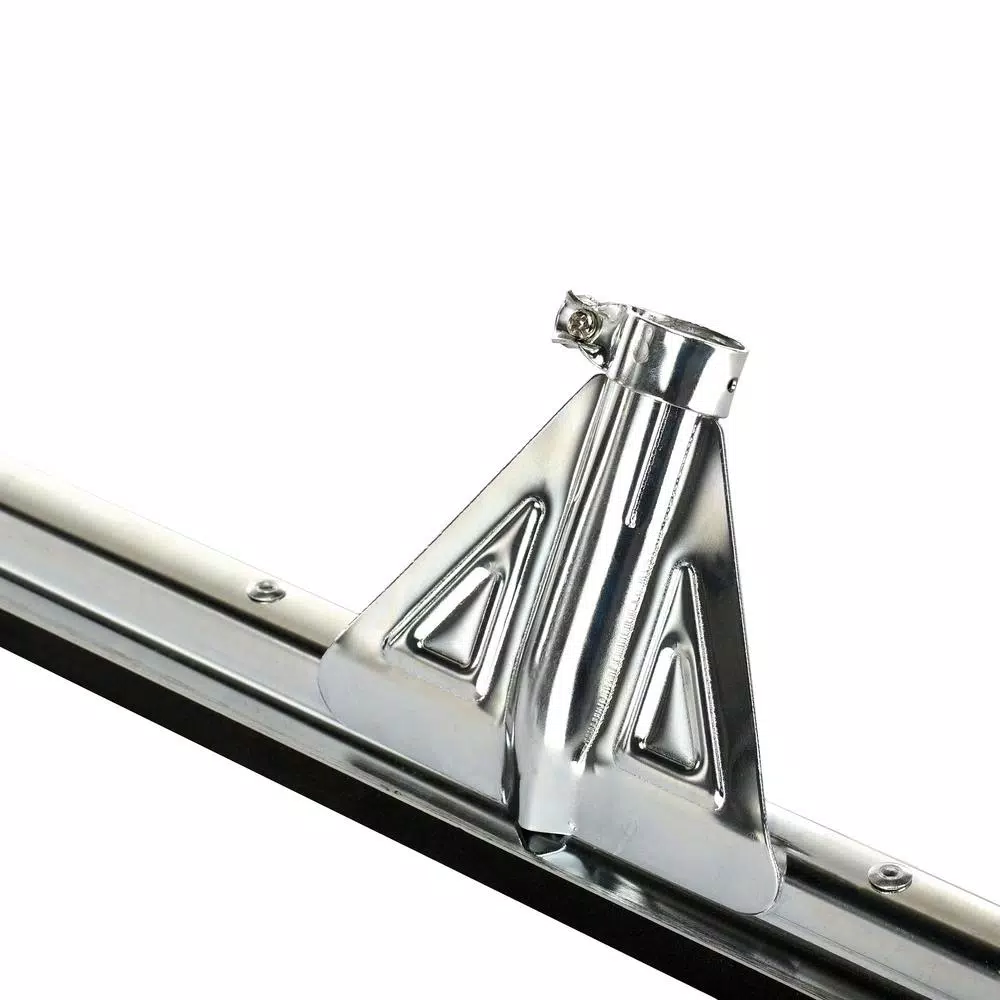 Alpine Industries 22 in. Professional Dual Moss Rubber Floor Squeegee, Black