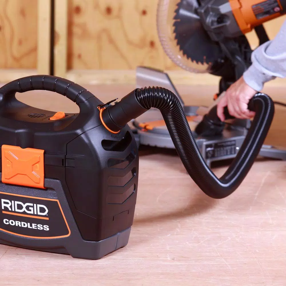 RIDGID 1-7/8 in. Tug-A-Long Expandable Locking Vacuum Hose for Wet/Dry Shop Vacuums