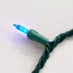 Home Accents Holiday 300-Light Multi-Color Mini LED String Lights, Constant On, Green Wire (Set of 2) thumbnail 5