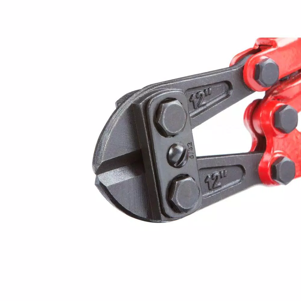 TEKTON 12 in. Bolt Cutter with Compound Action and Hardened Alloy Steel Jaws