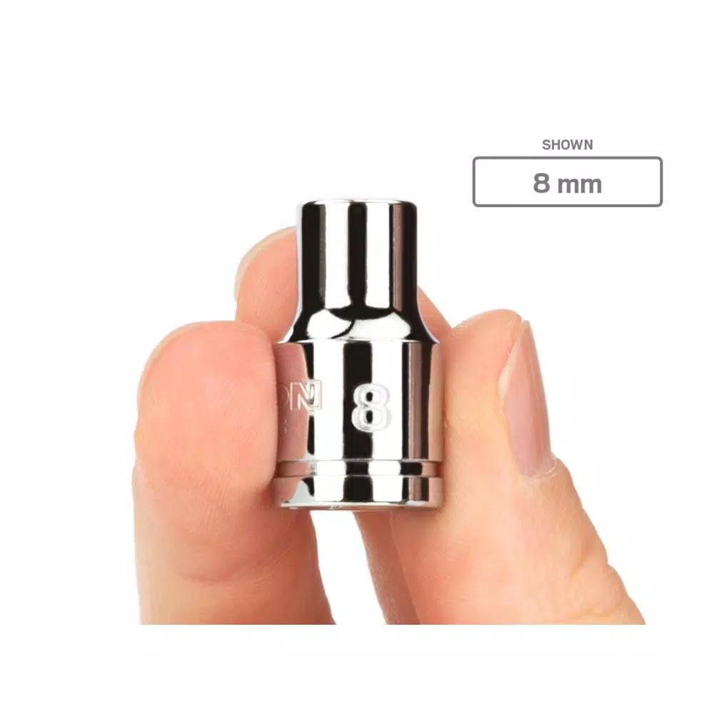 TEKTON 24 mm 6-Point 3/8 in. Drive Socket, Metric