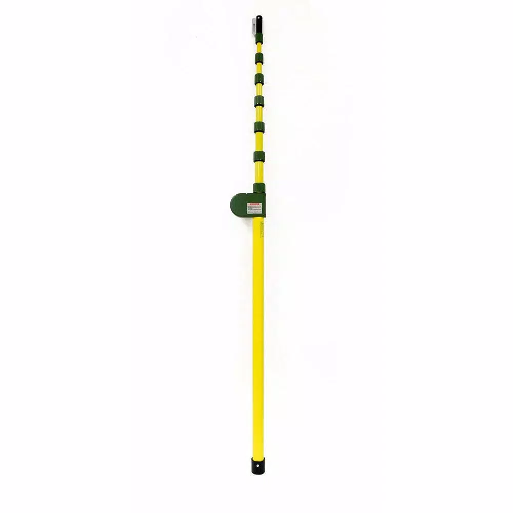 AdirPro 26 ft. Telescoping Digital Measuring Pole, Fiberglass Construction, 1:2,000 Accuracy