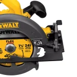 DEWALT 60V MAX FLEXVOLT 7-1/4 in. Brushless Circular Saw Combo Kit with 6.0Ah Battery & Bonus Recip Saw thumbnail 13