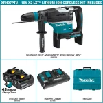Makita XRH07PTU 18V X2 LXT 36V Cordless SDS-MAX Rotary Hammer Kit with AWS thumbnail 3