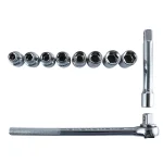 Best Value 3/8 in. Drive Metric Ratchet and Socket Set, 10-Piece thumbnail 4