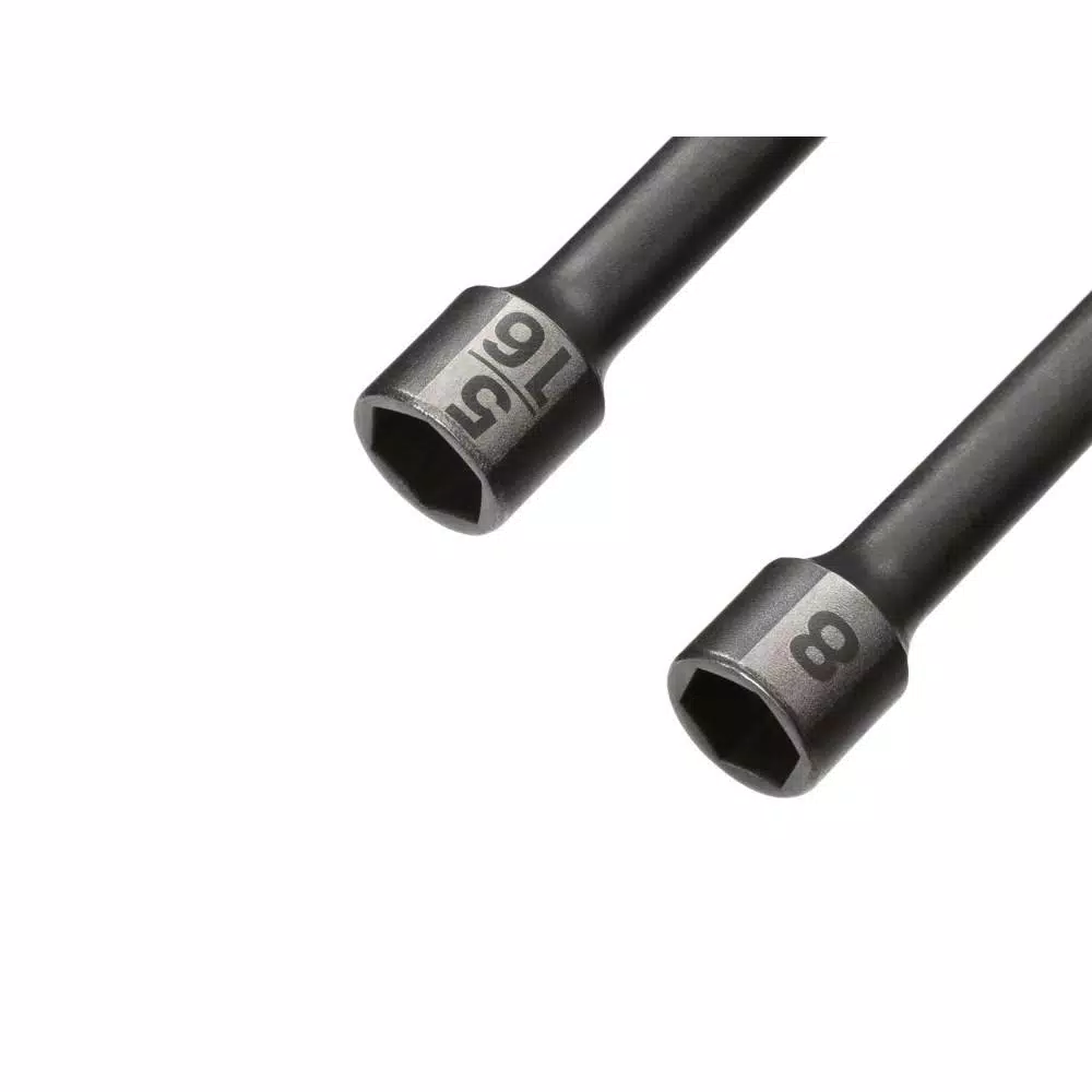 TEKTON 14-Piece Nut Driver Set, 3/16-1/2 in. and 5-10 mm SAE/Metric