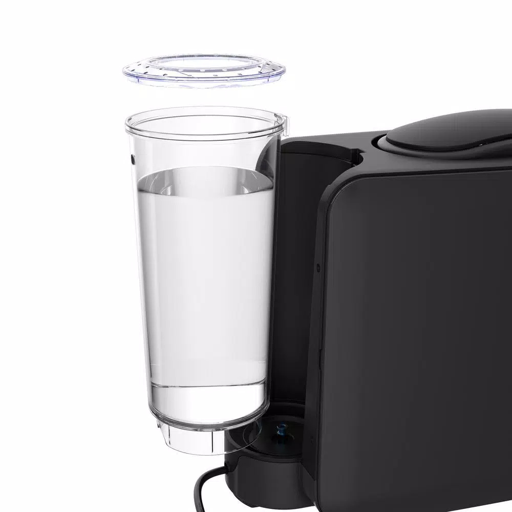DRINKPOD JAVAPod 1 Single Serve K-Cup Coffee Maker, Refillable Reservoir or In-Line Water Connection, Black
