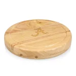 TOSCANA Alabama Crimson Tide Circo Wood Cheese Board Set with 4 Stainless Steel Tools thumbnail 1