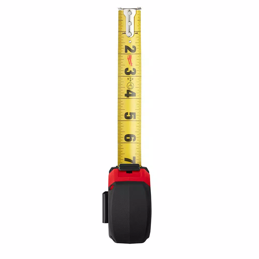 Milwaukee 26 ft. Compact Wide Blade Tape Measure with 15 ft. Reach