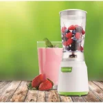 Brentwood 14 oz. Single Speed White Personal Blender with Stainless Steel Blades thumbnail 6