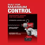Milwaukee M18 FUEL ONE-KEY 7/16 in. Hex High Torque Impact Wrench, 18V Brushless Cordless (Tool-Only) thumbnail 6