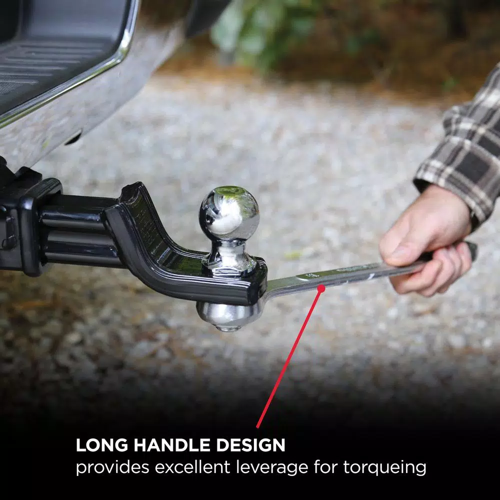 TowSmart Hitch Ball Wrench for 1-1/8 in. and 1-1/2 in. Nuts