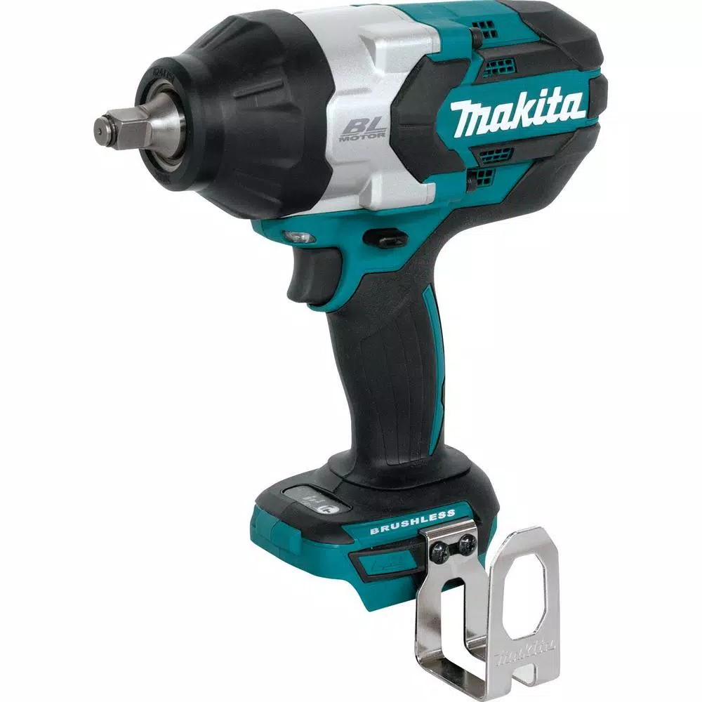 Makita 18V LXT Brushless High Torque 1/2 in. Impact Wrench & 14-Piece Deep Well Socket Set