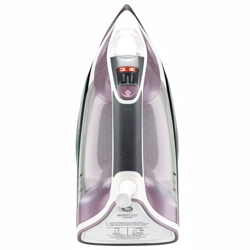 Unbranded Velocity 230IR Dual Vapor Generator Steam Iron, 1800W, White
