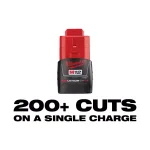 Milwaukee M12 12V Lithium-Ion Cordless Copper Tubing Cutter (Tool-Only) thumbnail 3