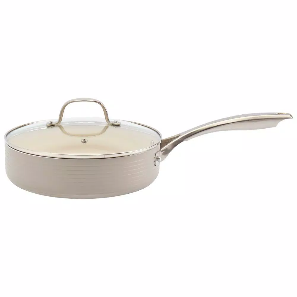 Denmark Tools for Cooks Monaco 10-Piece Fog Aluminum Non-Stick Cookware Set