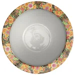 Unbranded Oriental Furniture 12 in. Famille Rose Porcelain Fishbowl with Hand-Painted Satsuma Design thumbnail 3