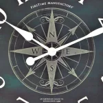 FirsTime 24 in. Compass Rose Wall Clock - Oil Rubbed Bronze Industrial Decor thumbnail 3