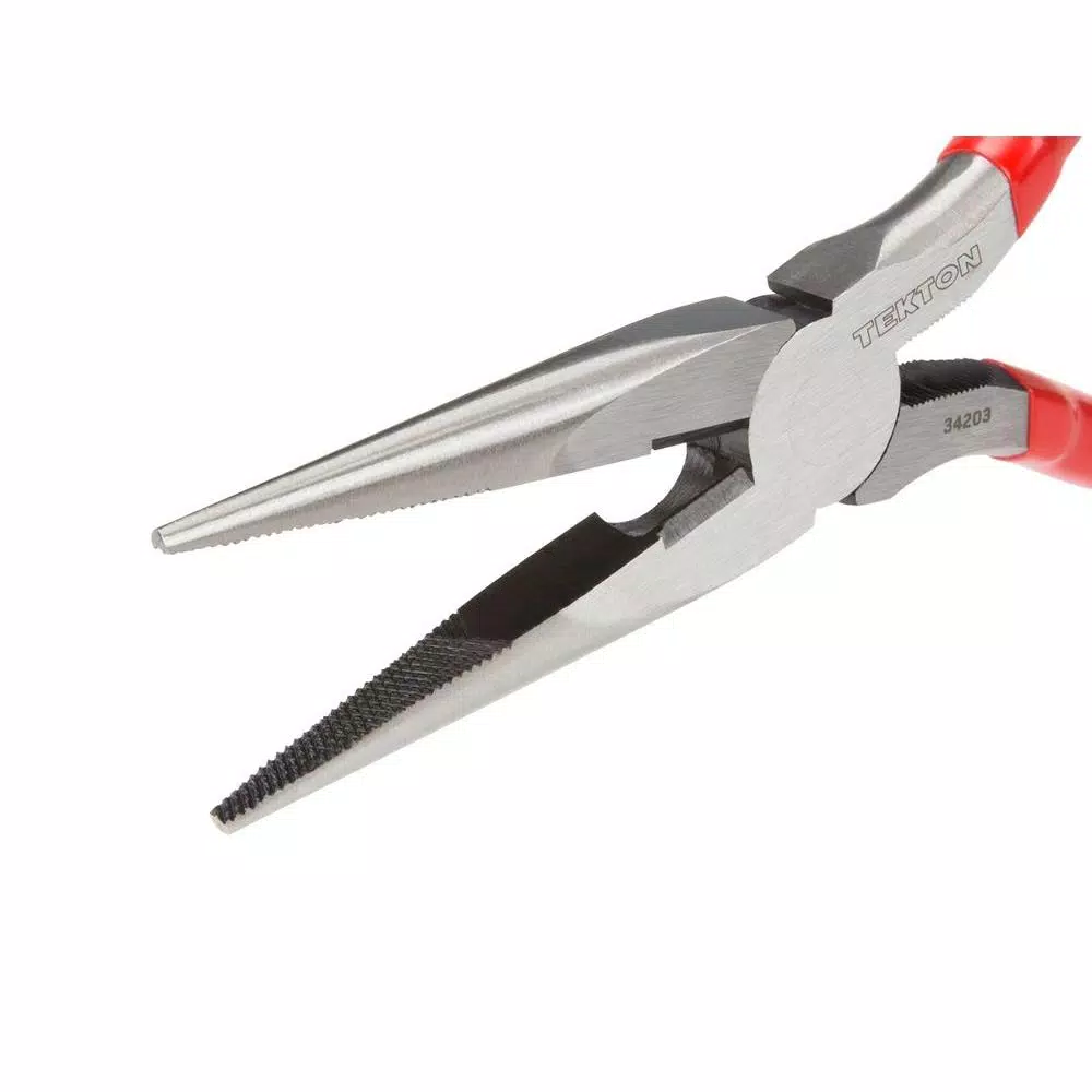 TEKTON 3-Piece Plier Set: Diagonal Cutting, Lineman's, and Long Nose Pliers