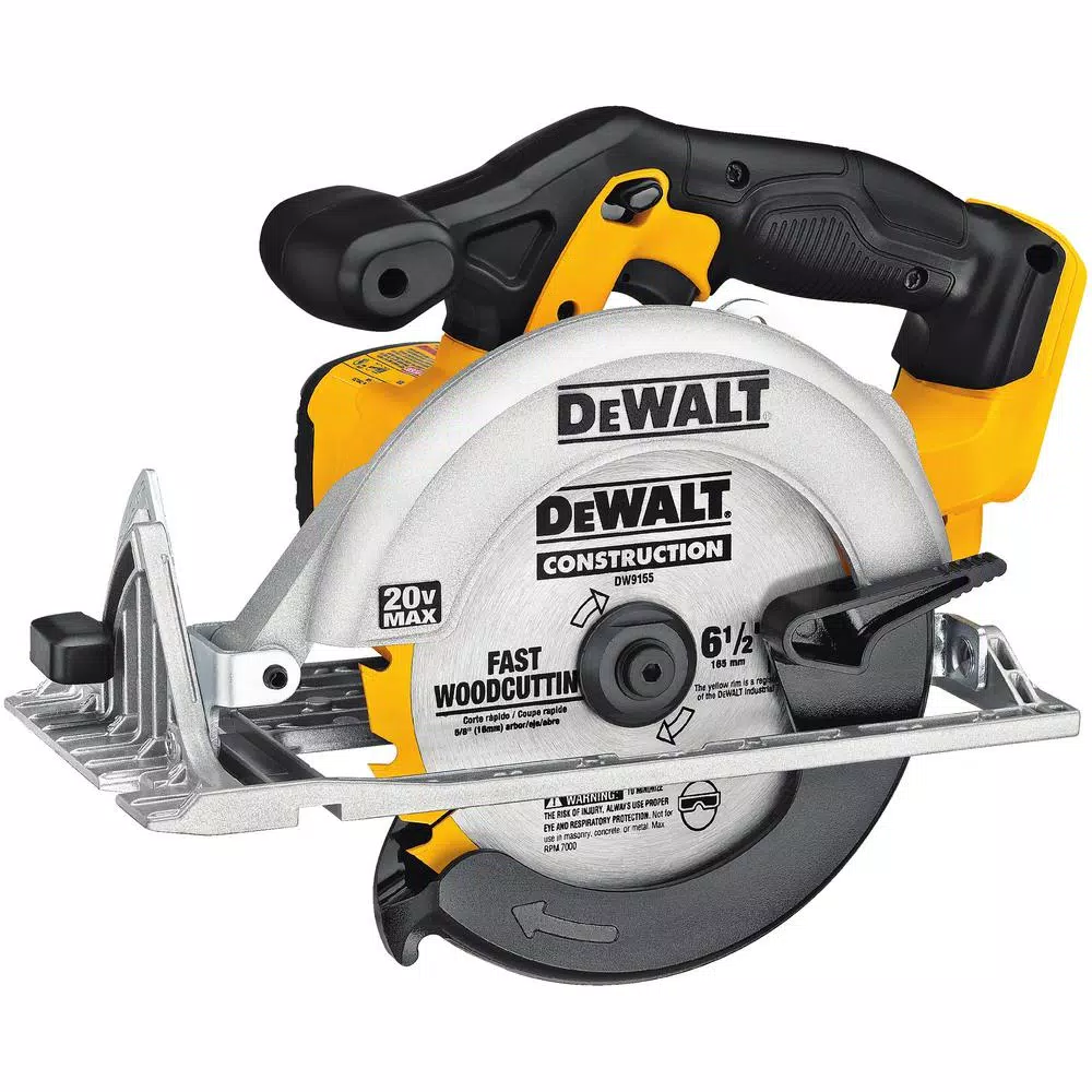 DEWALT 20V MAX Cordless 6-1/2 in. Circular Saw Kit with 3.0 Ah Battery