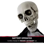 Haunted Hill Farm 5 ft. Animatronic Talking Skeleton Groom Halloween Prop thumbnail 8