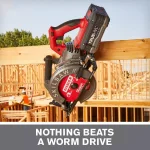 SKILSAW 48V Cordless 7-1/4 in. Worm Drive Circular Saw Kit with TRUEHVL Battery and Diablo Blade thumbnail 7