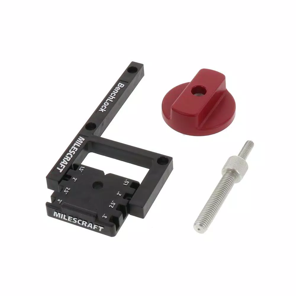 Milescraft 3 in. Bench Clamp and Attachment Set for Pocket Hole Assembly