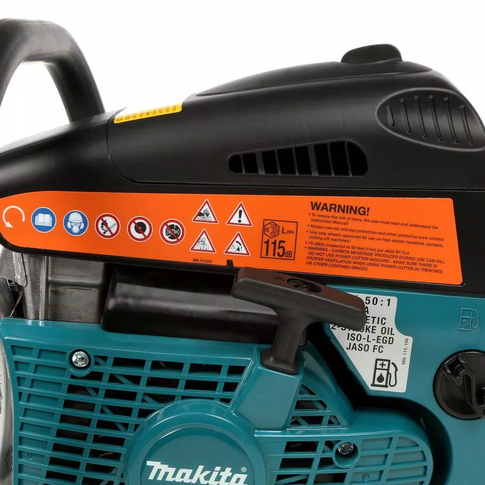 Makita 14 in. Gas Power Cutter with 14 in. Diamond Blade, 73cc Engine