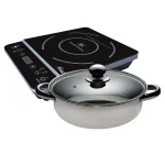 Rosewill 1800W Single Burner Induction Cooktop, 13 in. Black Hot Plate with Temperature Controls thumbnail 5