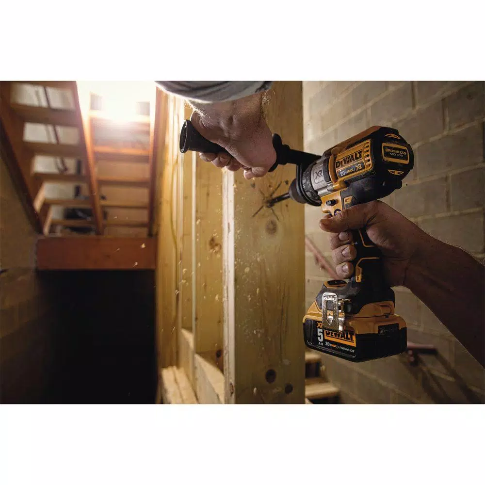 DEWALT 20V MAX XR Brushless 3-Speed 1/2 in. Drill/Driver (Tool-Only)