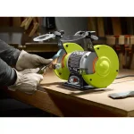 RYOBI 6 in. Bench Grinder with LED Lights, 2.1 Amp thumbnail 7