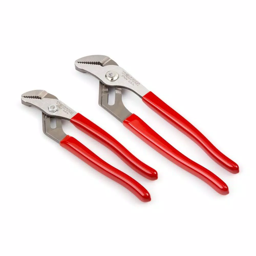 TEKTON 2-Piece Groove Joint Pliers Set, 7 in. and 10 in.