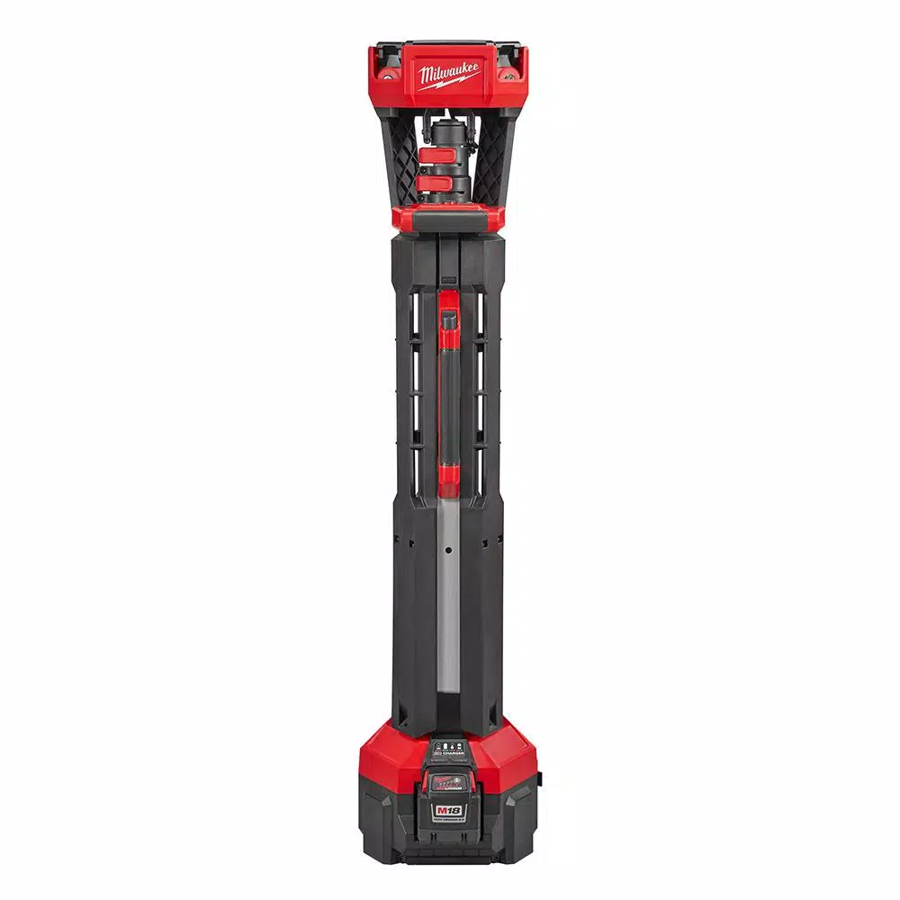 Milwaukee M18 ROCKET LED Tower Light/Charger Kit with 9.0 Ah Battery