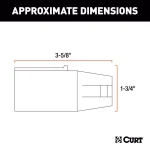 CURT 7-Way RV Blade to 4-Way Flat Trailer Electrical Adapter thumbnail 6
