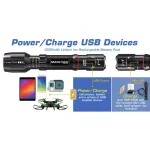 Smartech Products HGR-1000 1000 Lumens Dual Powered Rechargeable LED Flashlight and 3500 mAh Power Bank thumbnail 6