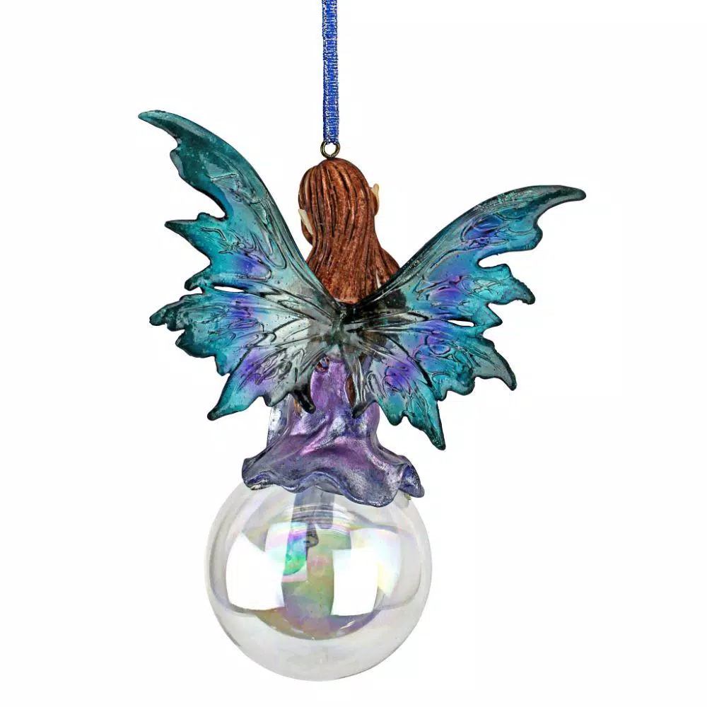 Design Toscano 5.5 in. Snow Fairy Goddess Holiday Ornament
