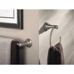 MOEN Ashville 24 in. Towel Bar in Spot Resist Brushed Nickel thumbnail 5