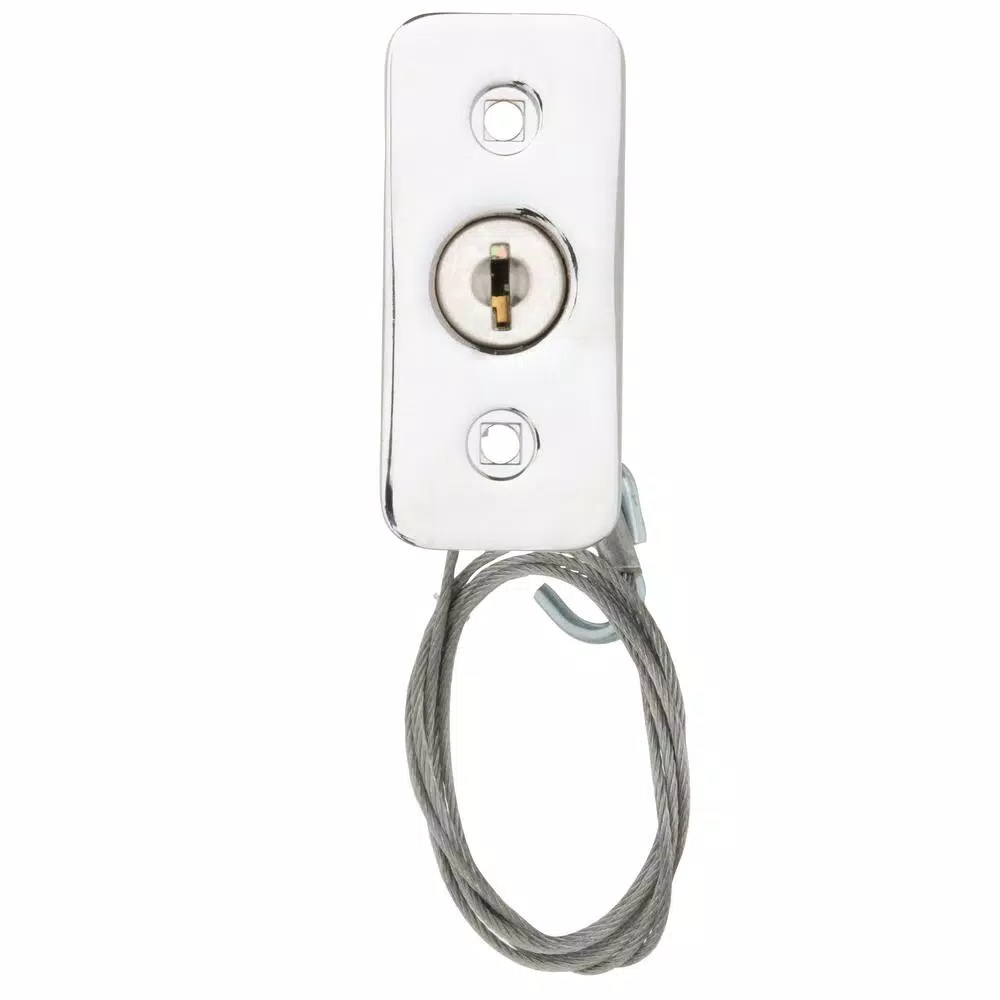 Prime-Line Emergency Garage Door Release Kit, Diecast Metal, Brushed Chrome Finish