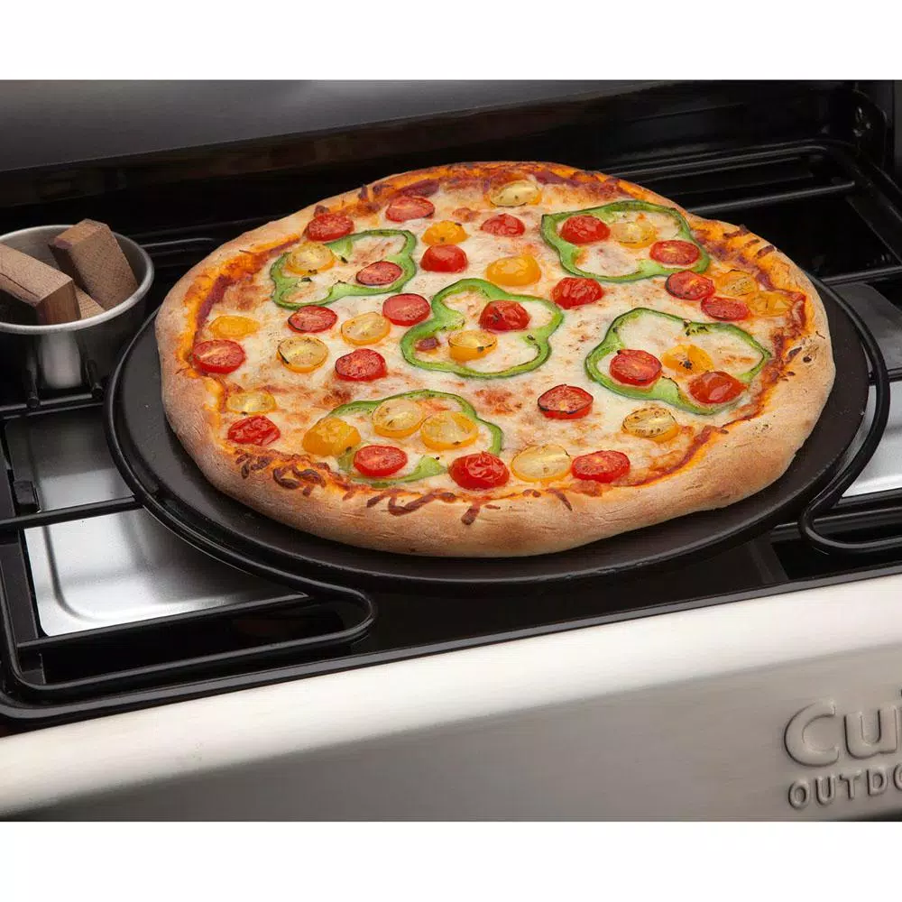 Cuisinart Alfrescamore 13-Inch Ceramic-Glazed Cordierite Pizza Grilling Stone