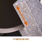Evolution Power Tools 12 in. 15 Amp Corded Portable Concrete Saw with Diamond Blade thumbnail 5