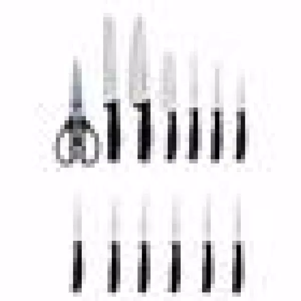 Henckels International Silvercap 14-Piece Knife Block Set with Stainless Steel Blades