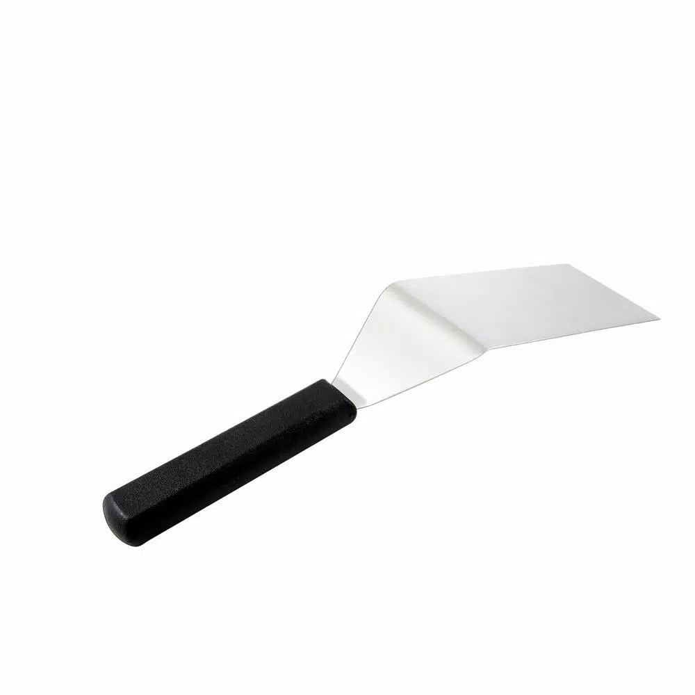 Mundial 5681HH 8x3-Inch Perforated Stainless Steel Turner, Black
