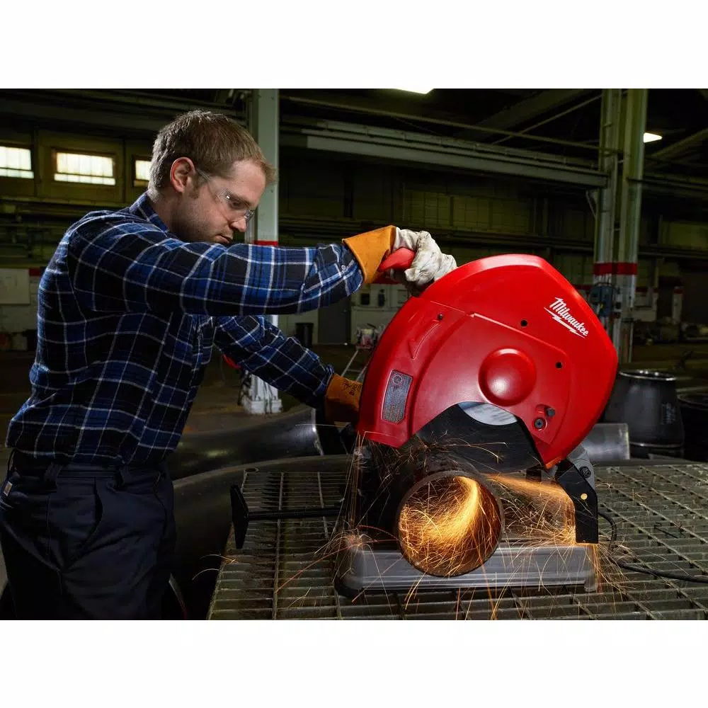 Milwaukee 14 in. 15 Amp Abrasive Cut-Off Machine, 4 MAX HP