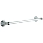 Delta Crestfield 18 in. Chrome Towel Bar, Modern Zinc Die Cast Single Towel Bar thumbnail 1