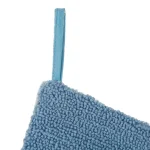Glitzhome 19 in. 3D Jellyfish Hooked Christmas Stocking, Blue and White Beach Theme thumbnail 2