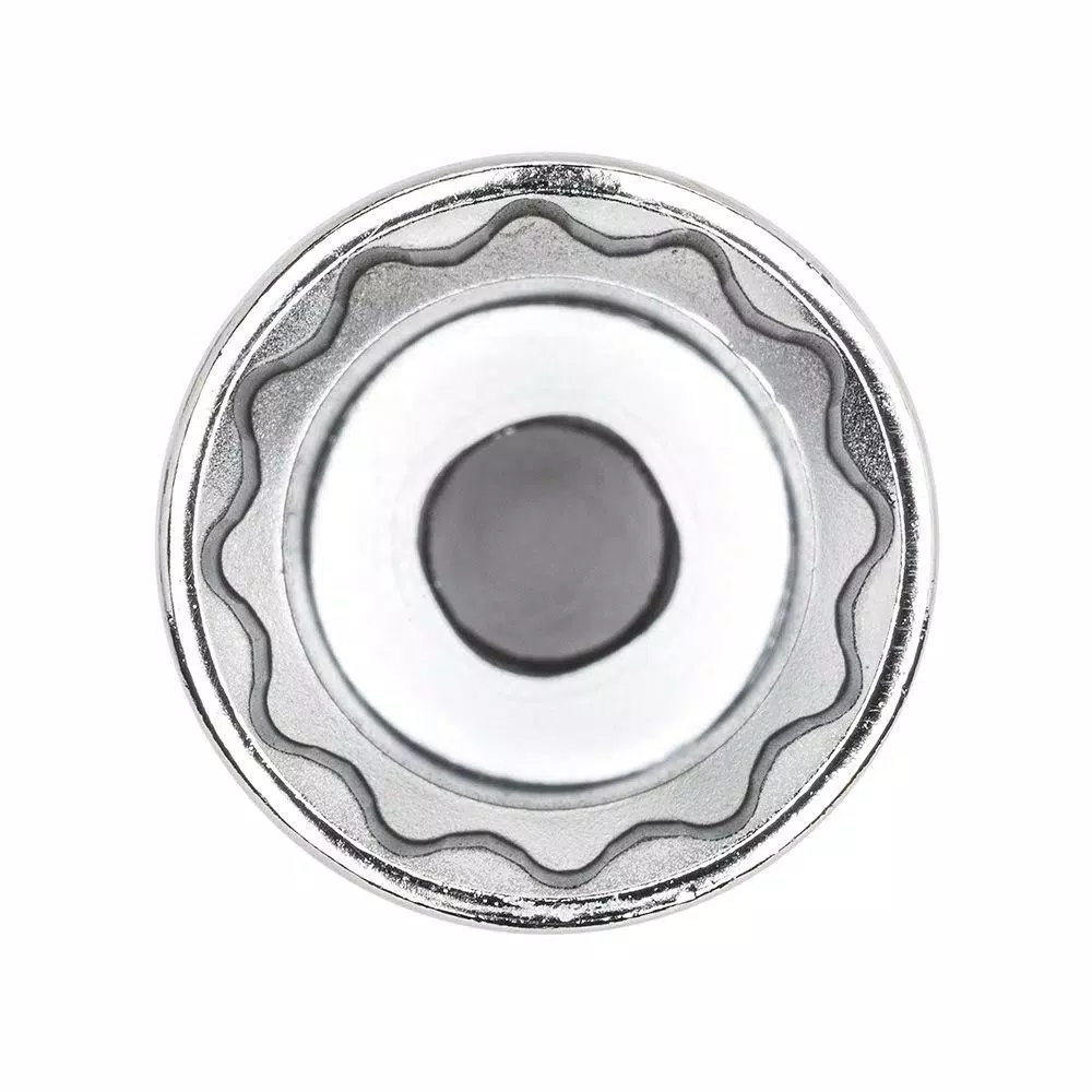 Husky 1 in. 12-Point SAE Deep Socket, 1/2 in. Drive